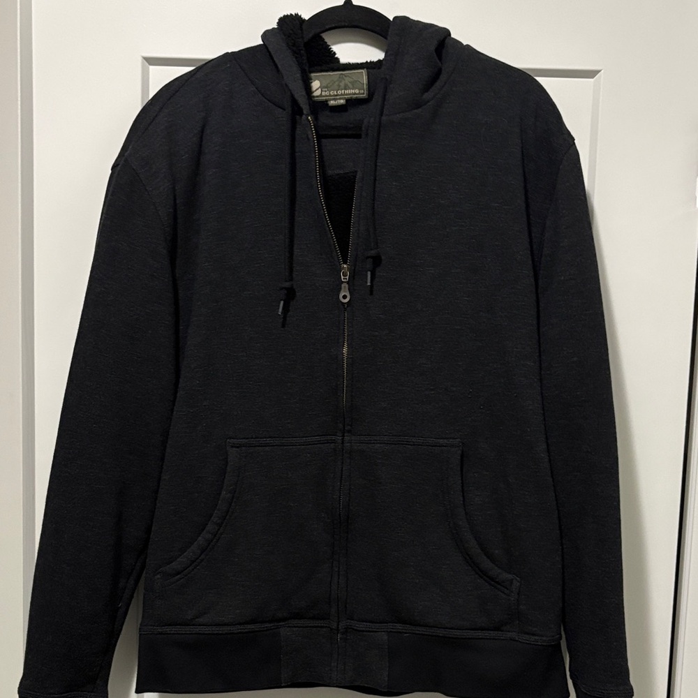 Weatherproof Men's Black Zip-Up Sweater